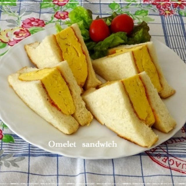 俺の生食パンde伝説のコロナ風☆玉子サンドイッチ