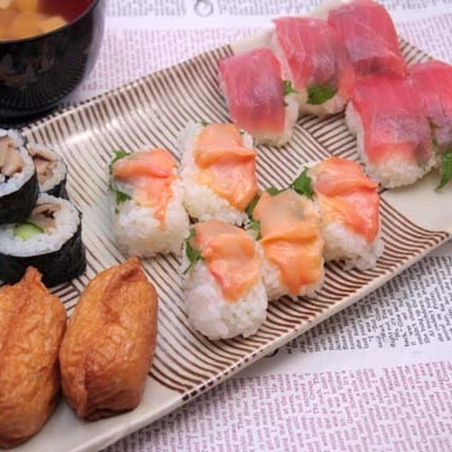まぐろと赤貝の握り寿司 By Makikoさん レシピブログ 料理ブログのレシピ満載