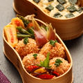 揚げない焼かないツナコロッケ弁当