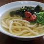 二日酔いでもないの「梅わかめうどん」