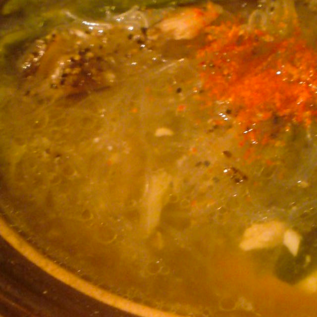 ピェンロー後の肉豆腐