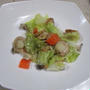 ホタテとキャベツの蒸し煮★★★