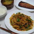 2011年9月12日（月）の晩ごはん。