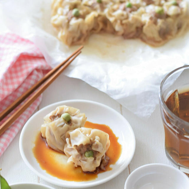 【中華料理】シュウマイ♡味は本格派！レンチン『５分』で仕上げる方法