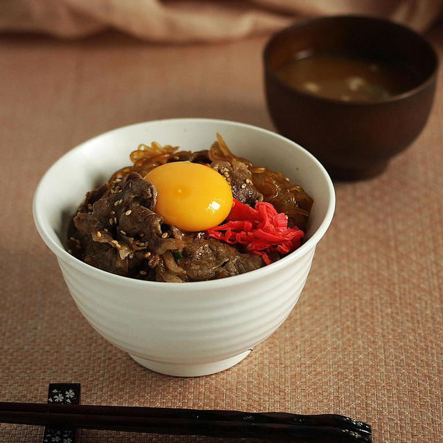 * ブランドいわて牛の牛すき丼♪