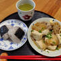 肉豆腐とおにぎり