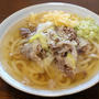 ごくたまに食べたくなる「肉うどん」