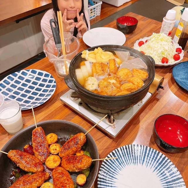 おでんと豆腐つくねです！！