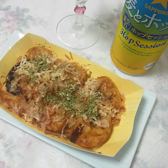 ☆たこ焼き＆ビール☆