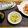 好きな物を並べた令和の晩御飯☆鯖寿司♪☆♪♪