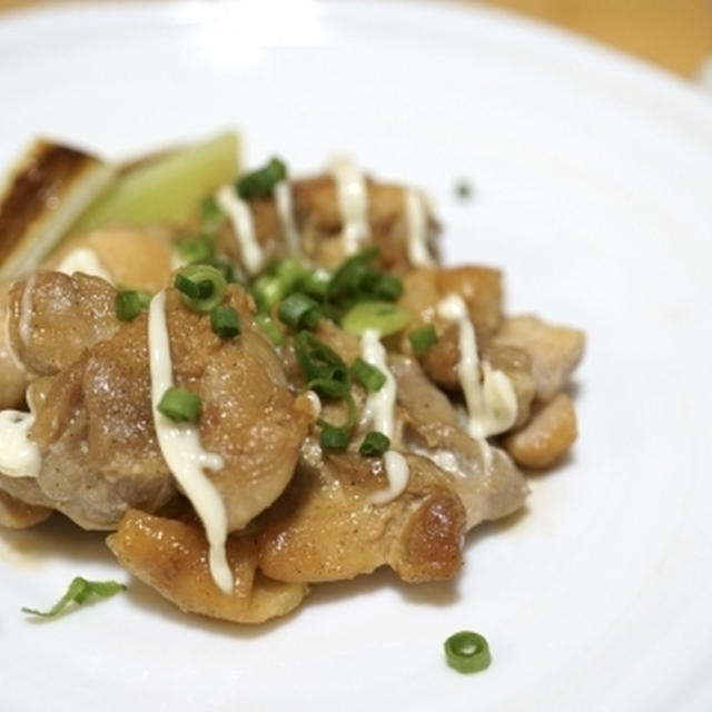 長ネギと鶏肉の甘酢炒め☆