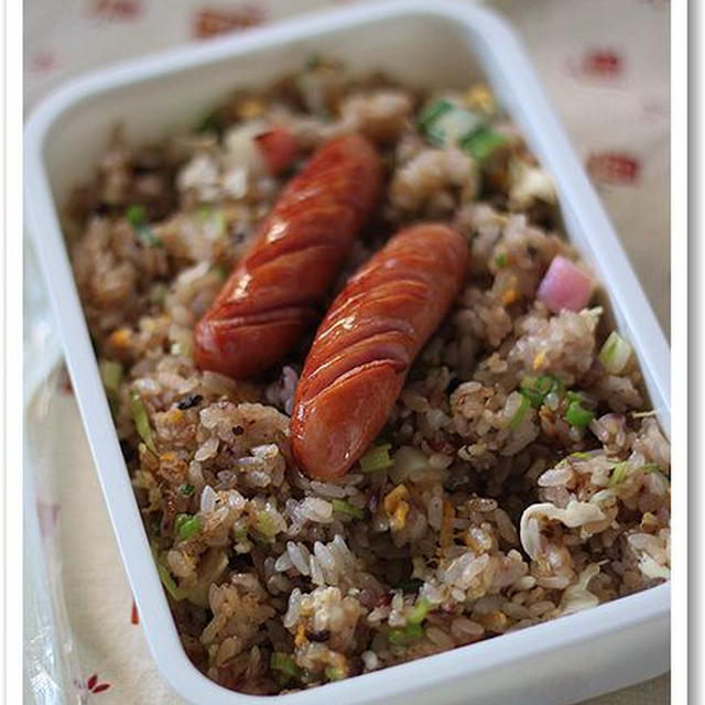 意外と好評なチャーハン弁当