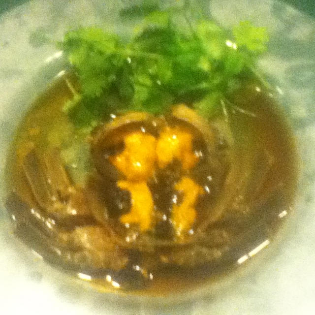 上海蟹の老酒漬け