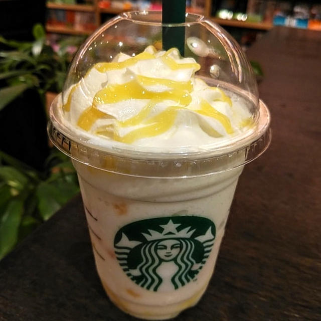 スタバ新作☆レモン ヨーグルト 発酵フラペチーノ