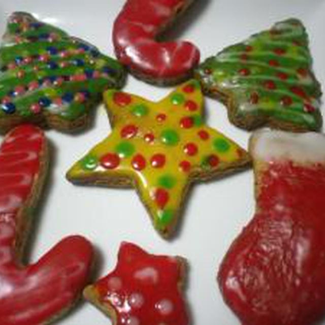 ★クリスマスクッキー★と、クリスマスのマカロニサラダ。