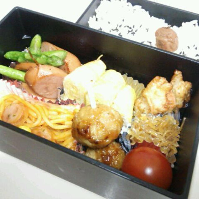 だんな様のお弁当です☆(≡^∇^≡)
