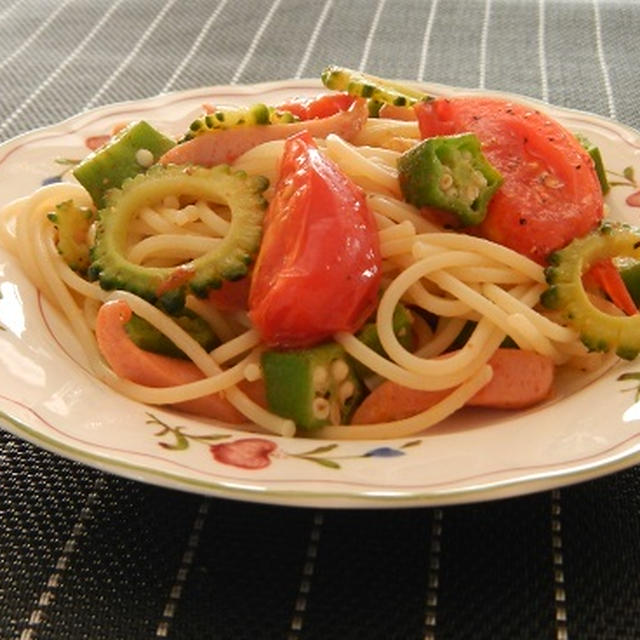 野菜たっぷり夏野菜パスタ