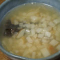 じゃがいもと昆布と梅干のナンプラー風味スープ
