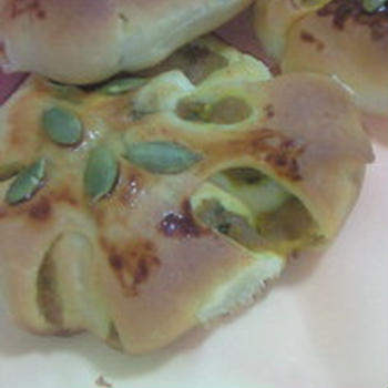 かぼちゃあんパン