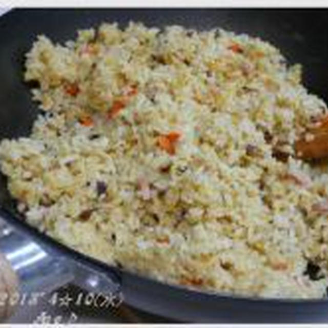 炒飯喰ぅなら野菜はノルマ（笑う