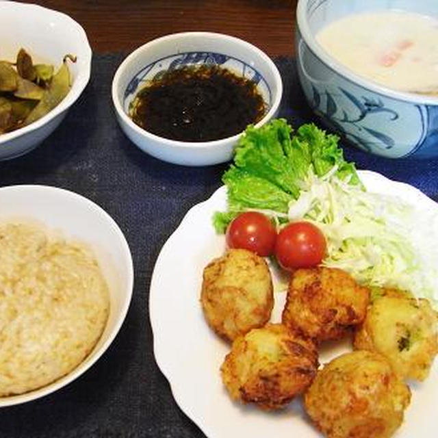 鮭のポテトフライ＆秋の節分