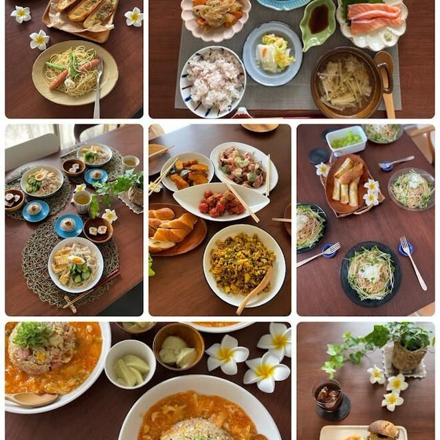 おかんの気まぐれ食堂㉒お昼の日替わりランチ7日分