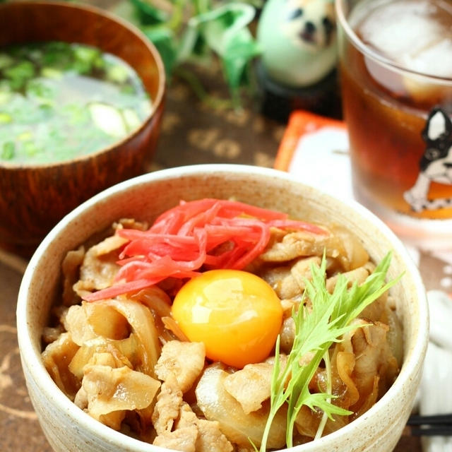 昼カフェ☆こってり豚丼