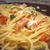 『ベーコンとモッツァレラチーズのトマトパスタ』