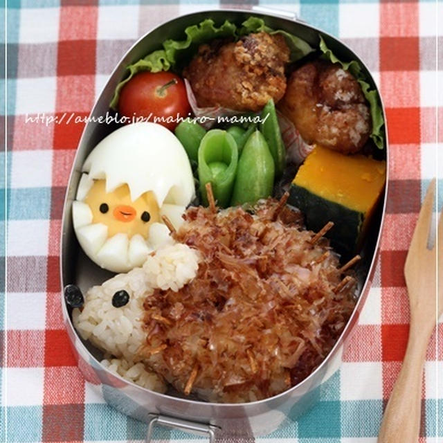 ハリネズミくんのお弁当＊キャラ弁