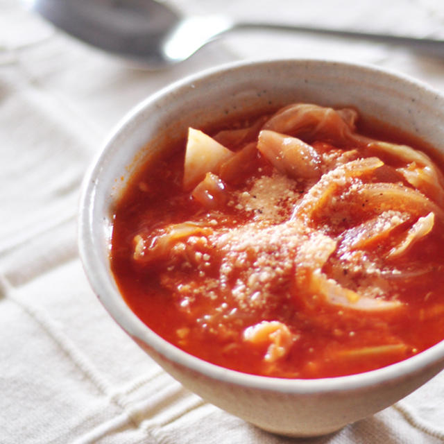【ピタッと着床レシピ】トマトジュースでお手軽スープ