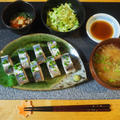 酢〆秋刀魚の棒寿司と１０月２４日のお弁当