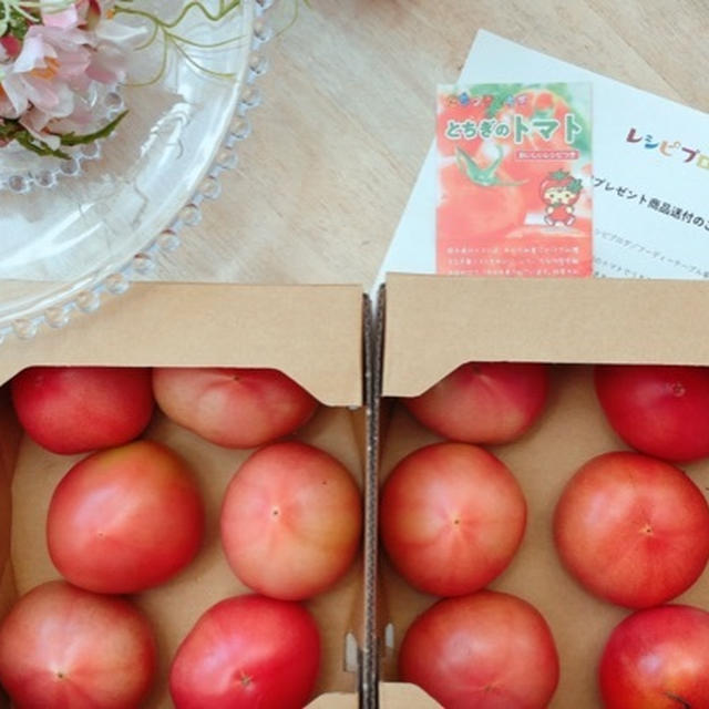 新鮮な栃木産トマトで作る、ヘルシーなアクアパッツァ♪