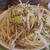 ジャンクガレッジのラーメン　野菜「増し」で(^_-)-☆
