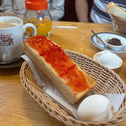 株主優待でコメダ珈琲店モーニング♪