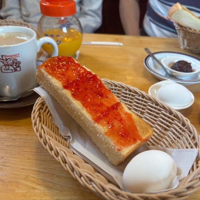 株主優待でコメダ珈琲店モーニング♪