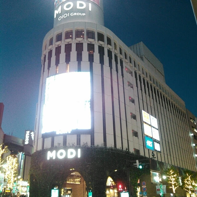 渋谷の新スポット☆MODI