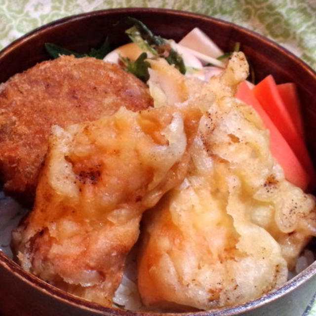 ちくわ天丼弁当