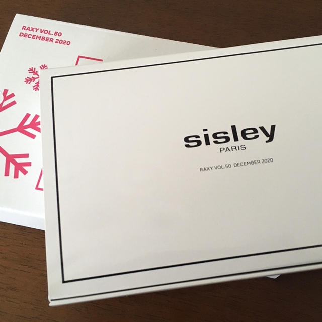 5年目最初のボックスはsisley（シスレー）とのコラボ！RAXY12月♪