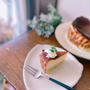 米粉のスイートポテトバスクチーズケーキ^_^