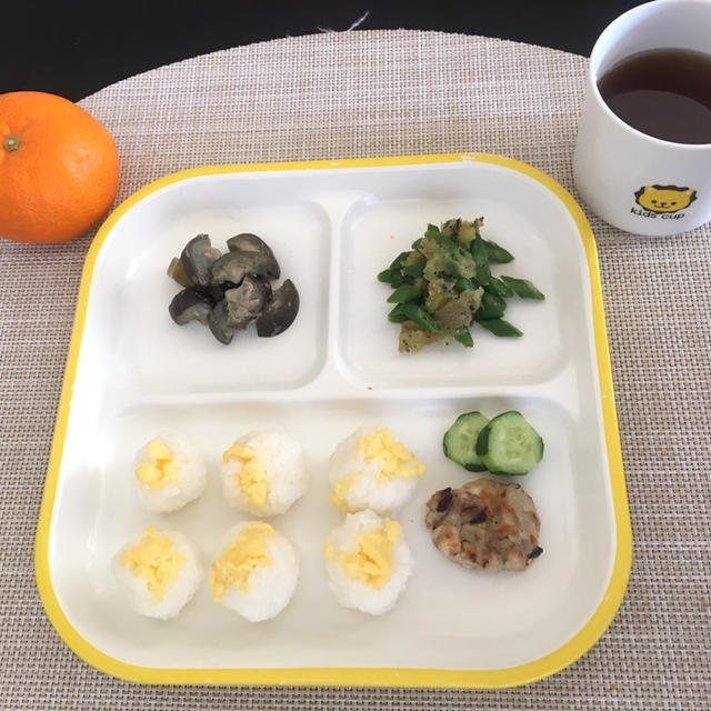 【離乳食完了機】お子様ランチ♡頭が良くなる⁉︎鯖ハンバーグ