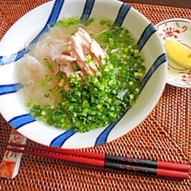 クックパッドニュース掲載☆スープから手作り☆そうめんフォー