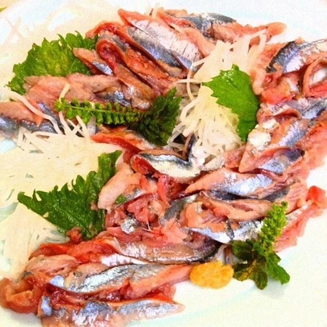 秋刀魚のお刺身☆ゆず風味