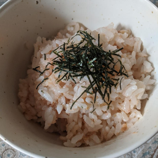 お手軽たらこご飯