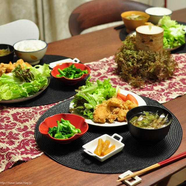 《ポイントいっぱい！白みそ仕立てのお雑煮》と昨日の晩ごはん