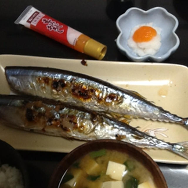 秋刀魚の塩焼き