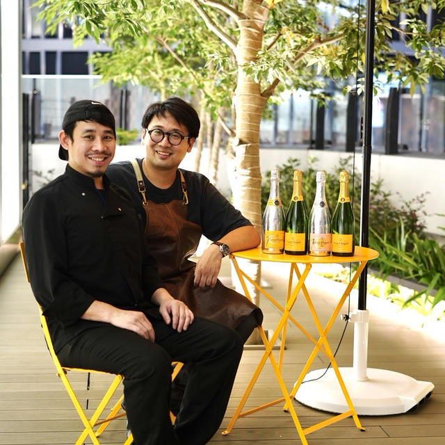 ヴーヴ・クリコが日本の創造社とコラボ♪第一弾は渋谷のタイ料理店『Chompoo』!