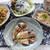 春の和定食！ふきと豚バラのキムチ炒め
