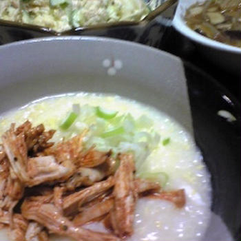 先週の木曜日のご飯