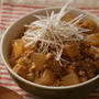 とろ?りみずみずしい！大根麻婆どんぶり