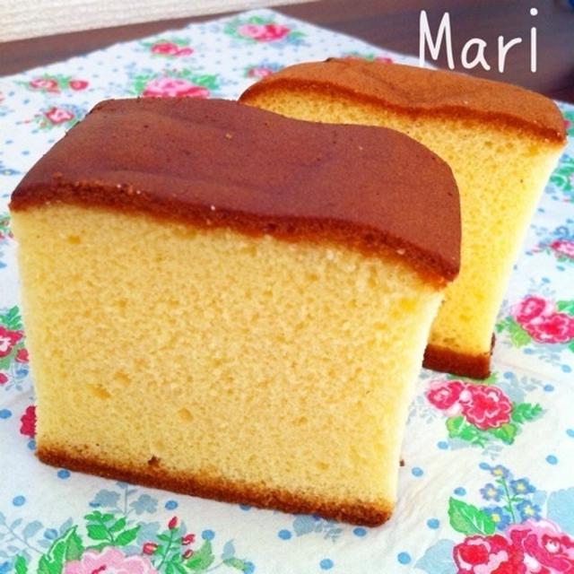 スプーンで楽々計量♩しっとりカステラ♡
